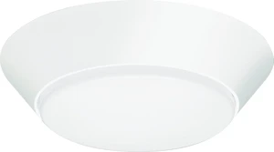 Lithonia Lighting Versi Lite LED Flush Mount Ceiling Light, 3-In-1 Switchable White Light, Dimmable LED Lights for Bedroom, Bathroom, Hallway, 7" Round, White Lithonia Lighting Versi Lite LED Flush Mount Ceiling Light, 3-In-1 Switchable White Light, Dimmable LED Lights for Bedroom, Bathroom, Hallway, 7" Round, White