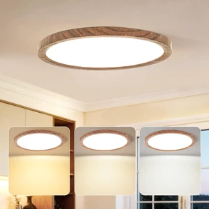 Kimjo 12 Inch 24W Flush Mount Flat Ceiling Light, 3 Color Temperature Kimjo 12 Inch 24W Flush Mount Flat Ceiling Light, 3 Color Temperature