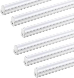 Pak T5 LED Shop Light 4FT 2800LM 6500K 20W Garage Cabinet Lighting 6 Pack Pak T5 LED Shop Light 4FT 2800LM 6500K 20W Garage Cabinet Lighting 6 Pack