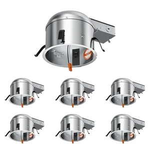 6 Inch Remodel Recessed Light Housing,Can Light Housing 6 Pack 6 Inch Remodel Recessed Light Housing,Can Light Housing 6 Pack