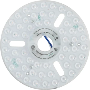 22W 6.3'' LED Retrofit Light Kit for Ceiling Fan Light Replacement Panel PCB Color Temperature Adjustable 3000K 4500K 6000K 2420LM 120V CRI90 Dimmable 22W 6.3'' LED Retrofit Light Kit for Ceiling Fan Light Replacement Panel PCB Color Temperature Adjustable 3000K 4500K 6000K 2420LM 120V CRI90 Dimmable
