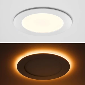 Maxxima 6" Slim Recessed LED Downlight with Night Light, 900 Lumens, 5 CCT Maxxima 6" Slim Recessed LED Downlight with Night Light, 900 Lumens, 5 CCT