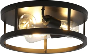 Black Flush Mount Ceiling Light Fixtures,3-Light Modern Hallway Light Fixtures Ceiling, 13 inch Black Light Fixture Ceiling Mount for Farmhouse,Kitchen, Bedroom 1 Pack Black Flush Mount Ceiling Light Fixtures,3-Light Modern Hallway Light Fixtures Ceiling, 13 inch Black Light Fixture Ceiling Mount for Farmhouse,Kitchen, Bedroom 1 Pack