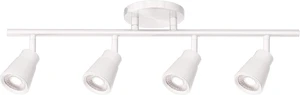 WAC Lighting, Solo 4 Light LED Energy Star Fixed Rail 3000K in White WAC Lighting, Solo 4 Light LED Energy Star Fixed Rail 3000K in White