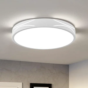 Modern Flush Mount Ceiling Light, Dimmable LED Ceiling Light, 11.8in Modern Flush Mount Ceiling Light, Dimmable LED Ceiling Light, 11.8in
