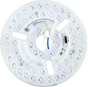 6.3" LED Ceiling Fan Light Retrofit Kit, 22W, 2800LM, Ceiling Light Replacement Panel PCB, 5CCT Switch 3000K 3500K 4000K 5000K 6000K, 120V, ETL, CRI90, Dimmable (22, Watts) 6.3" LED Ceiling Fan Light Retrofit Kit, 22W, 2800LM, Ceiling Light Replacement Panel PCB, 5CCT Switch 3000K 3500K 4000K 5000K 6000K, 120V, ETL, CRI90, Dimmable (22, Watts)