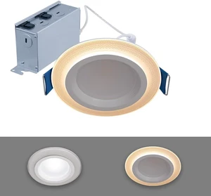 HALO RL LED Recessed Lighting 4 inch Canless with Night Light 5CCT 700lm HALO RL LED Recessed Lighting 4 inch Canless with Night Light 5CCT 700lm