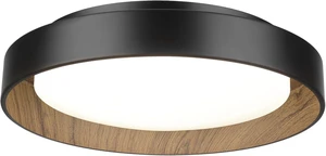 Wood Accent Flush Mount Ceiling Light, LED 13inch Black Close to Ceiling Light Fixture with Wood Grain, 24W, Dimmable 5CCT Minimalist Ceiling Lamp 3000-6000K,for Bedroom,Kitchen,Entrance Wood Accent Flush Mount Ceiling Light, LED 13inch Black Close to Ceiling Light Fixture with Wood Grain, 24W, Dimmable 5CCT Minimalist Ceiling Lamp 3000-6000K,for Bedroom,Kitchen,Entrance