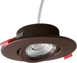 DGC 4-inch Oil-Rubbed Bronze Selectable Canless Adjustable Gimbal LED Recessed Downlight (DGC43120SRDOB) DGC 4-inch Oil-Rubbed Bronze Selectable Canless Adjustable Gimbal LED Recessed Downlight (DGC43120SRDOB)