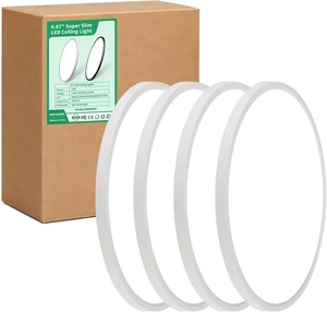 15 inch Flush Mount Ceiling Light,32W, 3343LM Led Ceiling Light Fixture