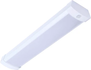 Nuvo 65/1214 LED 2Ft Wrap Linear Ceiling Light with PIR Motion Sensor, 20W, CCT Selectable 2700K/3000K/3500K/4000K/5000K, White Nuvo 65/1214 LED 2Ft Wrap Linear Ceiling Light with PIR Motion Sensor, 20W, CCT Selectable 2700K/3000K/3500K/4000K/5000K, White