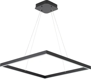 Modern Square Chandelier, Square Ceiling Pendant Light Fixture,Black Modern Square Chandelier, Square Ceiling Pendant Light Fixture,Black