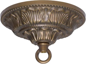 4.7 Inch Brass Light Canopy Kit with Loop,Includes Hardware,Vintage 4.7 Inch Brass Light Canopy Kit with Loop,Includes Hardware,Vintage
