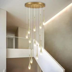 12-Light LED Crystal Chandelier for High Ceilings, 20" Modern Gold Pendant Light, Adjustable Height, Dimmable & Color Temperature Adjustable, Remote & App Control for Foyer Staircase Living Room 12-Light LED Crystal Chandelier for High Ceilings, 20" Modern Gold Pendant Light, Adjustable Height, Dimmable & Color Temperature Adjustable, Remote & App Control for Foyer Staircase Living Room