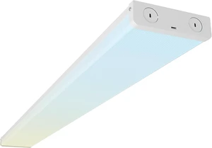 4FT LED Wraparound Light, ETL Listed 3 CCT & 3 Wattage Wrap Light Fixture, 75W/65W/55W 4000K/5000K/6000K Ceiling Light for Garage, Workshop, Closet, Kitchen, Shop, Laundry 4FT LED Wraparound Light, ETL Listed 3 CCT & 3 Wattage Wrap Light Fixture, 75W/65W/55W 4000K/5000K/6000K Ceiling Light for Garage, Workshop, Closet, Kitchen, Shop, Laundry