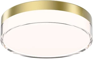 Circlet Advantage 7in LED Round Flush Mount 16W 1,200 Lumens 5-CCT Selectable 2700-3000-3500-4000-5000K in Aged Brass Circlet Advantage 7in LED Round Flush Mount 16W 1,200 Lumens 5-CCT Selectable 2700-3000-3500-4000-5000K in Aged Brass
