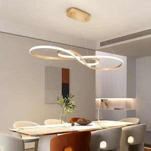 Modern LED Pendant Light,Gold, Dimmable Chandelier Modern LED Pendant Light,Gold, Dimmable Chandelier