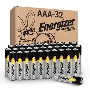 Alkaline Power AAA Batteries (32 Pack), Long-Lasting | For wireless mouse, flashlights, thermometers, smart home devices, and controllers; hold power for up to 10 years in storage Alkaline Power AAA Batteries (32 Pack), Long-Lasting | For wireless mouse, flashlights, thermometers, smart home devices, and controllers; hold power for up to 10 years in storage