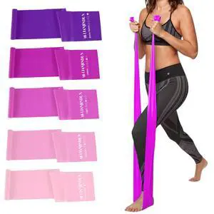 Resistance Bands for Working Out, Physical Therapy, Exercise, Pilates, Yoga Latex-Free Stretch Bands for Women or Men, Elastic Exercise Bands Set for Stretching, fitness, Rehab, Workout, Gym and Home Resistance Bands for Working Out, Physical Therapy, Exercise, Pilates, Yoga Latex-Free Stretch Bands for Women or Men, Elastic Exercise Bands Set for Stretching, fitness, Rehab, Workout, Gym and Home
