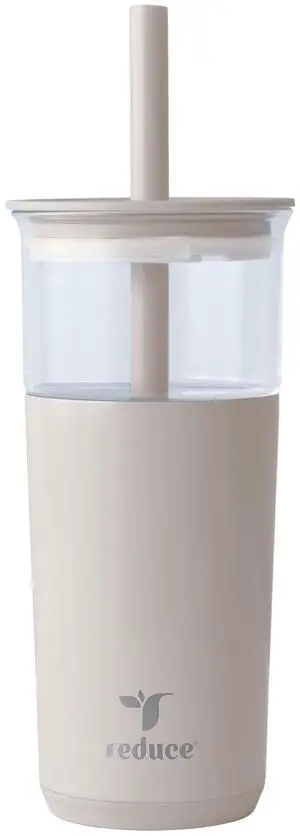 Aspen - 20oz Vacuum Insulated Glass Tumbler - Extra Wide Straw & Lid | Keeps drinks cold for 12 hours, ideal for iced coffee, smoothies & boba, dishwasher safe, soft base Aspen - 20oz Vacuum Insulated Glass Tumbler - Extra Wide Straw & Lid | Keeps drinks cold for 12 hours, ideal for iced coffee, smoothies & boba, dishwasher safe, soft base