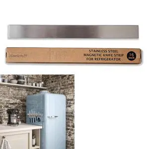 Premium Magnetic Knife Holder for Refrigerator 16 Inch Professional Double Sided Magnetic Knife Strip for Fridge - Stainless Steel Magnetic Knife Holder for Wall Self Adhesive Premium Magnetic Knife Holder for Refrigerator 16 Inch Professional Double Sided Magnetic Knife Strip for Fridge - Stainless Steel Magnetic Knife Holder for Wall Self Adhesive