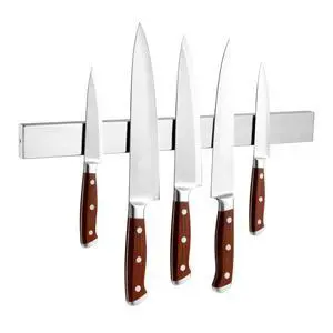 Magnetic Knife Holder for Wall, 16 Inch Knife Magnetic Strip | Stainless Steel ,for Knives, Tools, Supplies - Drilling incl/Self Adhesive Tapewith 2 hooks Magnetic Knife Holder for Wall, 16 Inch Knife Magnetic Strip | Stainless Steel ,for Knives, Tools, Supplies - Drilling incl/Self Adhesive Tapewith 2 hooks