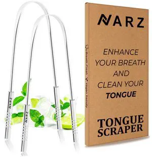 Tongue Scraper Professional Tongue Cleaner for Bad Breath Reusable Stainless Steel Tongue Scrapers for Oral Care with Dual Carved Handle for Adults & Kids Oral Hygiene 2 Pack Tongue Scraper Professional Tongue Cleaner for Bad Breath Reusable Stainless Steel Tongue Scrapers for Oral Care with Dual Carved Handle for Adults & Kids Oral Hygiene 2 Pack