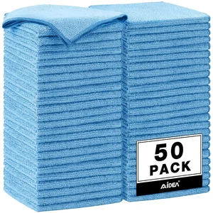 Microfiber Cleaning Cloth Blue-50PK,Microfiber Towels for Cars 12×12" | Blue Shop Towels, Dusting Cloth Cleaning Rags, Cleaning Towels for SUVs, House, Mechanic, Workshops, Cleaning Supplies Microfiber Cleaning Cloth Blue-50PK,Microfiber Towels for Cars 12×12" | Blue Shop Towels, Dusting Cloth Cleaning Rags, Cleaning Towels for SUVs, House, Mechanic, Workshops, Cleaning Supplies