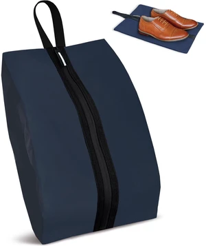 Waterproof Shoe Bag Odor Absorbing Multifunctional Storage Lightweight Shoe Dust Bags with Zipper for Gym Sports Travel Work Men and Women(Navy Blue, 1-Pack) Waterproof Shoe Bag Odor Absorbing Multifunctional Storage Lightweight Shoe Dust Bags with Zipper for Gym Sports Travel Work Men and Women(Navy Blue, 1-Pack)