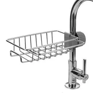 Sponge Holder Over Faucet Kitchen Sink, Stainless Steel Detachable Hanging Faucet Drain Rack Organizer for Kitchen BathroomSink Caddy Sponge Holder Sponge Holder Over Faucet Kitchen Sink, Stainless Steel Detachable Hanging Faucet Drain Rack Organizer for Kitchen BathroomSink Caddy Sponge Holder