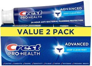 Pro-Health Advanced Deep Clean Mint Toothpaste, 2 Count (Pack of 1) Pro-Health Advanced Deep Clean Mint Toothpaste, 2 Count (Pack of 1)