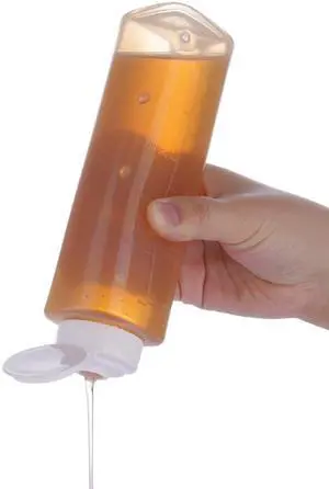 Honey Dispenser No Drip 10oz Squeeze Bottle for Syrup Sauce 1Pcs | Automatic Self-Sealing Valve Opens on Pressure and Rebounds Instantly to Prevent Backflow and Messy Drips Honey Dispenser No Drip 10oz Squeeze Bottle for Syrup Sauce 1Pcs | Automatic Self-Sealing Valve Opens on Pressure and Rebounds Instantly to Prevent Backflow and Messy Drips