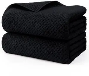 Bath Sheets 2PK, 35x70 in, Absorbent&Soft, Extra Large Bath Towel | Lightweight and Quick Drying Microfiber Towels for Bathroom, Yoga, SPA, Fitness, Black Bath Sheets 2PK, 35x70 in, Absorbent&Soft, Extra Large Bath Towel | Lightweight and Quick Drying Microfiber Towels for Bathroom, Yoga, SPA, Fitness, Black