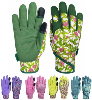 Gardening Gloves Women,Garden Glove,Gardener's Gift,Green,Medium | Spandex,Cute Pattern,Synthetic Leather,Touchscreen,Machine Washable,Flexible Fit,Protection Palm,Gardening Gifts Gardening Gloves Women,Garden Glove,Gardener's Gift,Green,Medium | Spandex,Cute Pattern,Synthetic Leather,Touchscreen,Machine Washable,Flexible Fit,Protection Palm,Gardening Gifts