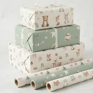 Beautiful Gift Wrapping Paper Rolls for Baby Shower - Cute Set of 3 | Quality 17 X 120 in Rolls for Birthdays and Baby Showers - Add a Touch of Magic to Every Gift You Wrap Beautiful Gift Wrapping Paper Rolls for Baby Shower - Cute Set of 3 | Quality 17 X 120 in Rolls for Birthdays and Baby Showers - Add a Touch of Magic to Every Gift You Wrap