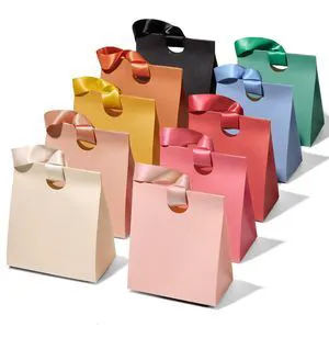 Paper Gift Bags With Ribbon Handles Small Assorted Bulk Pack | 10 Reusable Bags Set For Gift Wrap Girls Kids Birthday Bridal Shower Party Favors Goodie Candy Christmas 5.91"x3.54"x7.28" Paper Gift Bags With Ribbon Handles Small Assorted Bulk Pack | 10 Reusable Bags Set For Gift Wrap Girls Kids Birthday Bridal Shower Party Favors Goodie Candy Christmas 5.91"x3.54"x7.28"