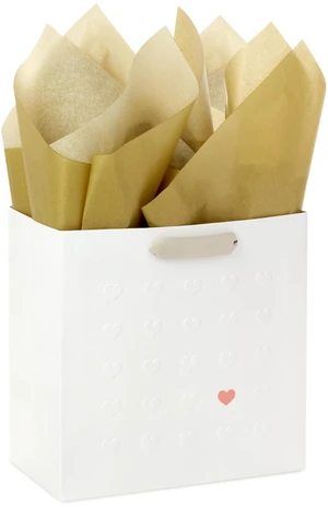 Signature Studio 7" Medium Gift Bag with Tissue Paper (Hearts) Signature Studio 7" Medium Gift Bag with Tissue Paper (Hearts)