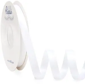 White Satin Ribbon Double Faced Satin 1/2 inch x Continuous 50 Yards-White Ribbon for Gift Wrapping Crafts Wedding Decoration Bows Bouquet Floral Arrangement White Satin Ribbon Double Faced Satin 1/2 inch x Continuous 50 Yards-White Ribbon for Gift Wrapping Crafts Wedding Decoration Bows Bouquet Floral Arrangement