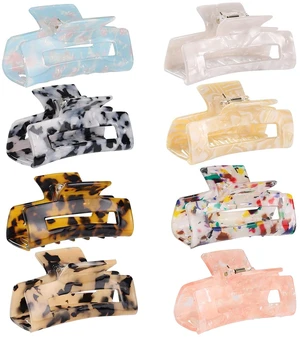 8 Pcs Hair Clips Claw Clips 3 Inch Hair Accessories for Women 8 Pcs Hair Clips Claw Clips 3 Inch Hair Accessories for Women