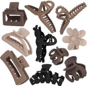 10PCS Non-Slip Hair Clips Jaw Clips for Thick Hair Clamp Flower Non-Slip Hair Accessories with Multi-Styles for Women Girls 10PCS Non-Slip Hair Clips Jaw Clips for Thick Hair Clamp Flower Non-Slip Hair Accessories with Multi-Styles for Women Girls