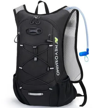 Lightweight Hydration Backpack, Running Backpack with 2L Water Bladder | Hydro Water Daypack, Small Hiking Backpack for Cycling Hiking Rave for Men Women Lightweight Hydration Backpack, Running Backpack with 2L Water Bladder | Hydro Water Daypack, Small Hiking Backpack for Cycling Hiking Rave for Men Women