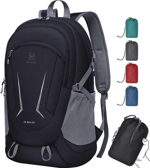Ultralight Packable Backpack, 35L Waterproof Hiking Daypack | Travel Camping Foldable Daypack, Hiking Back Pack for Men Women, Black Ultralight Packable Backpack, 35L Waterproof Hiking Daypack | Travel Camping Foldable Daypack, Hiking Back Pack for Men Women, Black