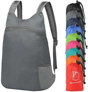 Ultra Lightweight Hiking-Daypack,Foldable Travel Packable Backpack | 20L Foldable Bag for Camping Cycling Outdoor,Day Pack for Men Women,grey Ultra Lightweight Hiking-Daypack,Foldable Travel Packable Backpack | 20L Foldable Bag for Camping Cycling Outdoor,Day Pack for Men Women,grey