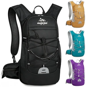 Hiking Travel Backpack for Men Women, 20L Lightweight Water Resistant Outdoor Camping Backpack/Day Pack, Hiking Daypack with Hydration System for Hiking, Running, Biking, Travel, Sports (Black) Hiking Travel Backpack for Men Women, 20L Lightweight Water Resistant Outdoor Camping Backpack/Day Pack, Hiking Daypack with Hydration System for Hiking, Running, Biking, Travel, Sports (Black)