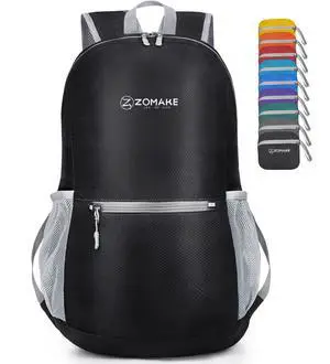 Ultra Lightweight Hiking Backpack 20L, Packable Small Backpacks Water Resistant Daypack for Women Men(Black) Ultra Lightweight Hiking Backpack 20L, Packable Small Backpacks Water Resistant Daypack for Women Men(Black)