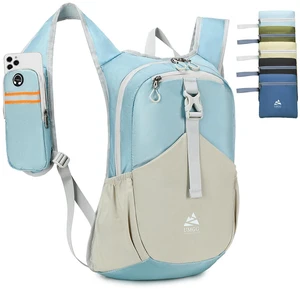 15L Small Hiking Backpack for Women Men Lightweight Packable Backpack Foldable Casual Daypack for Camping Travel Outdoor, Blue 15L Small Hiking Backpack for Women Men Lightweight Packable Backpack Foldable Casual Daypack for Camping Travel Outdoor, Blue