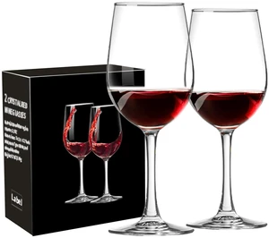 Wine Glasses Set of 2, Hand-Blown Long Stem, Clear, 10 fl oz | Wide bowl supports swirling for red or white varieties, including Bordeaux, Pinot Noir, Burgundy and Cabernet Sauvignon. Wine Glasses Set of 2, Hand-Blown Long Stem, Clear, 10 fl oz | Wide bowl supports swirling for red or white varieties, including Bordeaux, Pinot Noir, Burgundy and Cabernet Sauvignon.