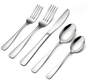 20 Piece Silverware Set - Stainless Steel Silverware Sets for 4 Include Spoon, Forks, Knives, Mirror Polished Flatware Set for Home, Kitchen, Restaurant, Dishwasher Safe 20 Piece Silverware Set - Stainless Steel Silverware Sets for 4 Include Spoon, Forks, Knives, Mirror Polished Flatware Set for Home, Kitchen, Restaurant, Dishwasher Safe