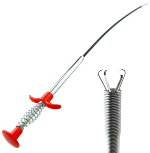 24inch Plumbing Grabber Sink Grabber Flexible Claw Pickup Tool | Fit for Litter Pick, Drains, Home Sink, Toilet & Clean Dryer Vents 24inch Plumbing Grabber Sink Grabber Flexible Claw Pickup Tool | Fit for Litter Pick, Drains, Home Sink, Toilet & Clean Dryer Vents