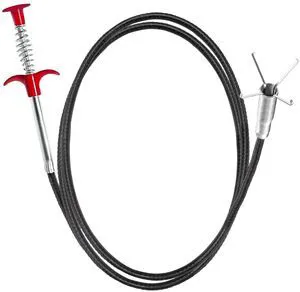 118-Inch Flexible Grabber Claw Tool Reacher with 4 Claws for Sink, Drains | Extra-Long Reach Secure Spring-Loaded Grip Retrieves Rings, Screws, Hair And Debris From Deep Or Narrow Spaces 118-Inch Flexible Grabber Claw Tool Reacher with 4 Claws for Sink, Drains | Extra-Long Reach Secure Spring-Loaded Grip Retrieves Rings, Screws, Hair And Debris From Deep Or Narrow Spaces